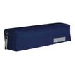Bombata - Trousse nylon imitation croco - bleu foncé