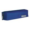 Bombata - Trousse nylon imitation croco - bleu cobalt