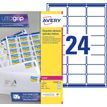 Avery - 360 Étiquettes Mon timbre en ligne - 63,5 x 33,9 mm - Impression laser - réf L7159-15