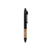 4014421313133-Online Multipen - Stylo à bille 4 en 1 (3 couleurs et porte-mines) bambou -P_79424697_1-0