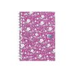3020120113494-Oxford Floral - Carnet de notes à spirale - A6 - 100 pages - petits carreaux-P_79424845_1-0