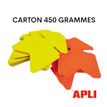 3270241004052-Apli Agipa - 50 flèches fluo - jaune/orange - 12 x 16 cm--3