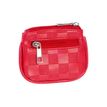 3281640408679-Cristo Damiers - Porte-monnaie avec zip avant - rouge-P_79424938_1-0