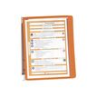 4005546506500-Durable Vario - Support mural métallique avec 5 pochettes A4 - orange-P_79425238_5-4