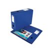 Oxford Memphis - Boîte de classement plastique - dos 100 mm - bleu foncé