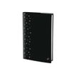 Agenda Touch Noir 1 Jour par page 12X17cm Quo Vadis 