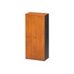 3483600739964-Armoire - JAZZ+ - 3 portes pliantes - 4 étagères - 80 cm - aulne-P_79426158_1-0
