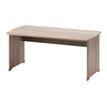 3483600775450-Bureau JAZZ+ - 160 cm - Pieds panneaux - Chêne gris-P_79426186_1-0