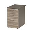 3483600784094-Caisson bout de bureau JAZZ+ - Profondeur 61 cm - Chêne gris-P_79426210_1-0