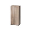 3483600784292-Armoire haute JAZZ+ - L80 x H183 x P48 - 2 portes - 4 étagères - Chêne gris-P_79426230_1-0