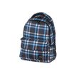 9002638205056-Walker Sac à dos Classic Cross Blue damier bleu 3 comp Carpentras -P_79427074_1-0