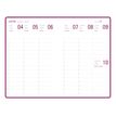 3664447026732-Agenda Camelia 15 - 1 semaine sur 2 pages - disponible dans différentes couleurs - Oberthu-P_79427152_4-3