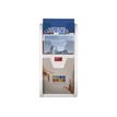 3660412031046-INOVSHOP - Trieur mural / Porte-brochures monobloc 3 niveaux A4 - blanc-P_79427715_1-0