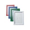 Promocome Ecoframe - Cadre porte-affiche clippant à poser ou à fixer au mur - A5 - bleu