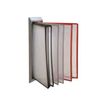 3660412031800-INOVSHOP - Lutrin de comptoir mural en métal - vendu sans les pochettes - gris-P_79427788_2-1