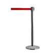 3660412032036-INOVSHOP - Poteau de guidage chromé avec sangle rétractable rouge-P_79427810_1-0