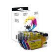 3700654277403-Cartouche compatible Brother LC3219XL - Pack de 4 - noir, cyan, magenta, jaune - Switch --1