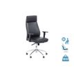 2012349431153-Fauteuil de bureau PHILADELPHIE - accoudoirs réglables - appui-tête intégré - noir-P_79428546_1-0