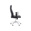 2012349431153-Fauteuil de bureau PHILADELPHIE - accoudoirs réglables - appui-tête intégré - noir-P_79428546_5-4