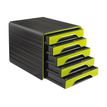 3462159010533-CEP Gloss - Module de classement 5 tiroirs - noir/anis-P_79428605_3-2