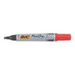 3086122300034-BIC MARKING 2300 - Pack de 12 marqueurs permanents - pointe biseau - rouge-P_79428641_6-5