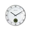 3595560025282-Unilux - Horloge intelligente Tempus - affichage température - 30,5 cm - gris métal-P_79428712_2-0