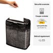 0043859728510-Fellowes Powershred M-7CM - destructeur de documents coupe croisée  - 7 feuilles - Corbeille 13 -P_79428906_5-2