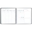 3664447036984-Agenda à spirale Primrose - 1 semaine sur 2 pages - 16,5 x 16,5 cm - disponible dans diff