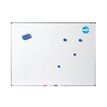 4009729065983-DAHLE - Tableau blanc émaillé 60 x 90 cm - magnétique - cadre alu renforcé-P_79429332_1-0