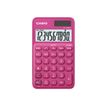 Calculatrice de poche Casio SL-310UC - 10 chiffres - alimentation batterie et solaire - rouge