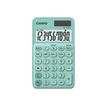 Calculatrice de poche Casio SL-310UC - 10 chiffres - alimentation batterie et solaire - vert