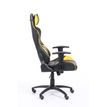 3760185028981-Fauteuil gamer SPORTING - accoudoirs réglables - noir et jaune-P_79429678_4-3