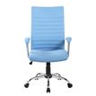 3760185029292-Fauteuil de bureau BRISTOL - accoudoirs fixes  - Bleu-P_79429685_2-1