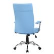 3760185029292-Fauteuil de bureau BRISTOL - accoudoirs fixes  - Bleu-P_79429685_4-3