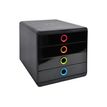 9002493424265-Exacompta PopBox - Module de classement 4 tiroirs - noir/arlequin-P_79429839_4-3