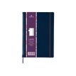 Oberthur Carmen - Carnet de notes souple A5 - uni - bleu