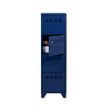 3219090952046-Casier de bureau monobloc métallique avec pieds - 4 portes - H134 x L40 x P40 cm - bleu nu-P_79430377_1-0