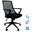 3700339882687-Fauteuil de bureau ALEX - accoudoirs fixes - noir-P_79430384_1-0