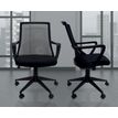 3700339882687-Fauteuil de bureau ALEX - accoudoirs fixes - noir-P_79430384_4-3