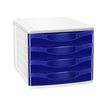 3462159012629-CEP Confort - Module de classement 4 tiroirs - bleu-P_79430404_1-0