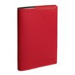 3371010448517-Quo Vadis - Agenda - Miniweek Prestige - Semainier Horizontal - Français - Soho - Rouge - 12 mois de janvier à décembre - 7x10 cm - Papier Clairefontaine ivoire - Fabri--0