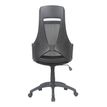 3397703697123-Fauteuil de bureau FREETOWN - accoudoirs fixes - appui-tête intégré - noir-P_79430957_3-2