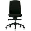 3700339882700-Fauteuil de bureau - CHARLIE - coque noire et tissu noir - Accoudoirs en option-P_79431018_2-1