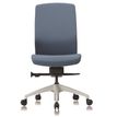 3700339882717-Fauteuil de bureau - CHARLIE - coque blanche et tissu bleu - Accoudoirs en option-P_79431019_2-1