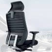 3700339882748-Fauteuil de bureau JACK - accoudoirs réglables - appuie-tête réglable - noir-P_79431022_5-4