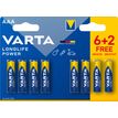 4008496568857-VARTA Longlife Power - 6 piles alcalines + 2 gratuites - AAA LR03-P_79431084_1-0