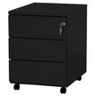 3219090950226-Caisson mobile - 3 tiroirs - noir vernis-P_79431097_1-0