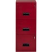 3219090950516-Classeur 3 tiroirs pour dossiers suspendus - 96 x 40 x 40 cm - rouge rubis nacré-P_79431103_1-0