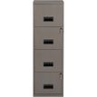 3219090952442-Classeur 4 tiroirs pour dossiers suspendus - 126 x 40 x 40 cm - gris souris nacré-P_79431106_1-0