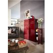 3219090956327-Casier de bureau avec pieds - 133 x 40 x 40 cm - rouge vernis-P_79431119_2-1